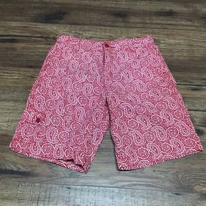 EUC Liz Claiborne paisley shorts sz 8